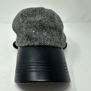 Gray and Black Men's Hat by Wigens